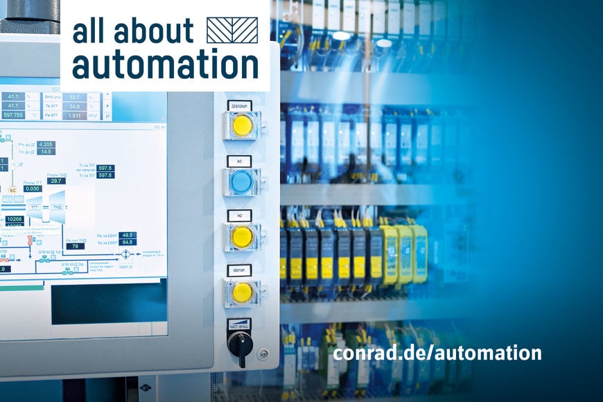 CONRAD ERSTMALS AUF DER ALL ABOUT AUTOMATION